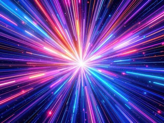 Naklejka premium A dynamic and colorful abstract design with swirling pink, purple, and blue hues, perfect for artistic, creative, or digital design projects.