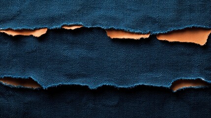 Fashionable Ripped Jeans with Holes Showcasing Modern Casual Style