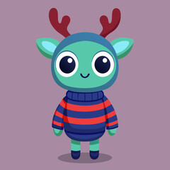 funny monster cartoon