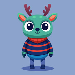 funny monster cartoon