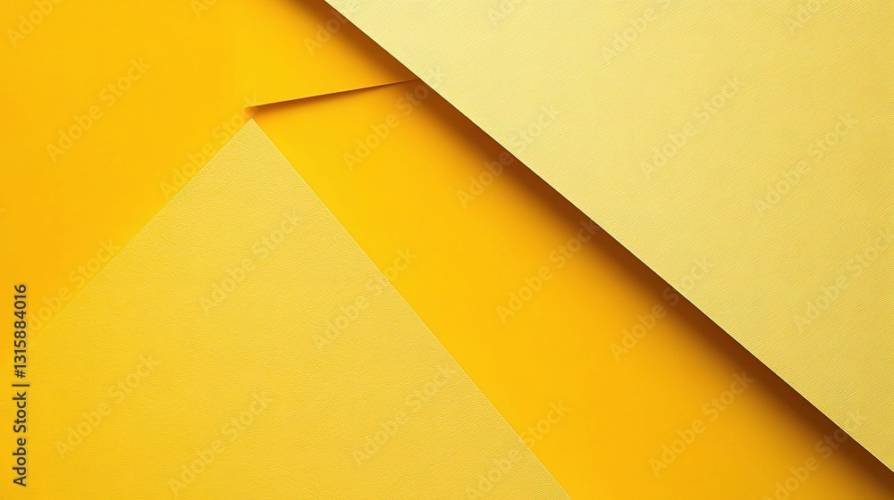 Poster yellow paper texture with dynamic lines and smooth background