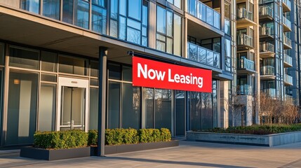 Fototapeta premium Contemporary Condominium Building with 