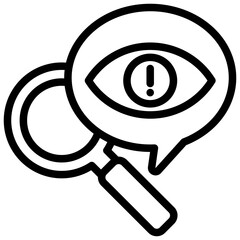 Attention To Detail Outline Icon