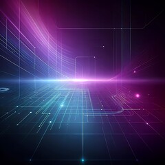 Abstract minimalist futuristic visualization artificial intelligence diversity digital sci-fi luxury modern smooth gradient pattern background 