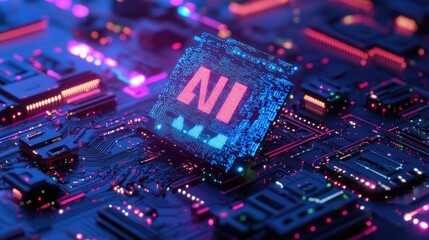 Obraz premium Automated AI risk assessment platform ensuring responsible machine learning applications.