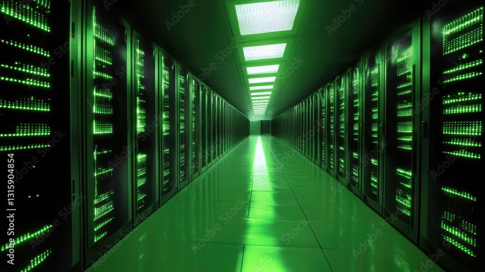 Poster blockchain-powered green computing infrastructure.