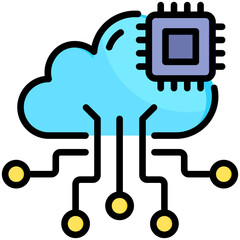 Cloud Computing Icon