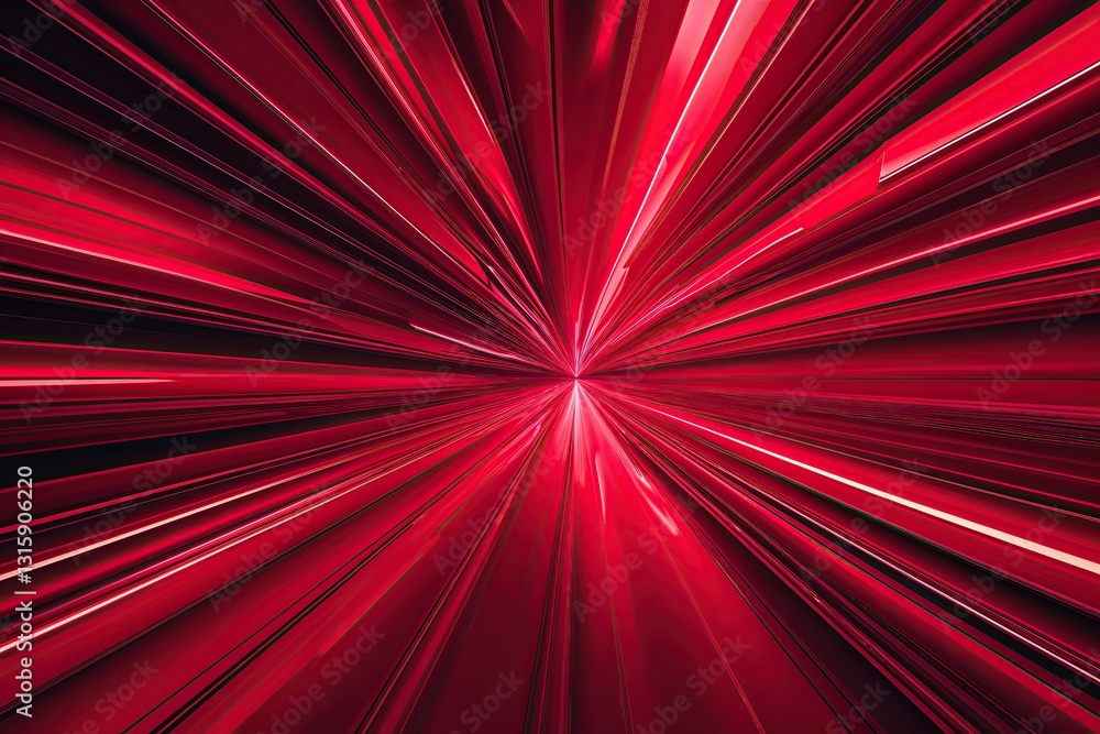 Poster energetic crimson background design with dynamic and saturated abstraction