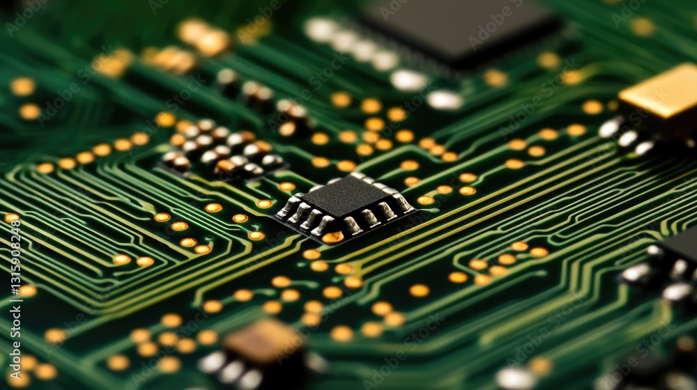 Poster graphene-based processors revolutionizing energy-efficient computing.