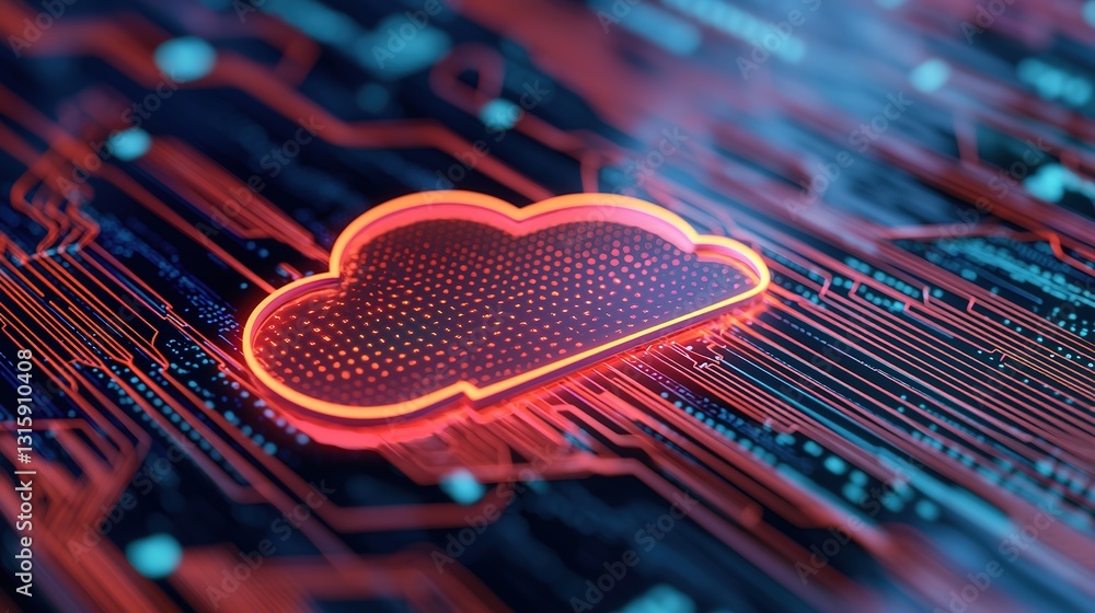 Poster revolutionizing workspaces ai cloud integration and innovative solutions for business technology