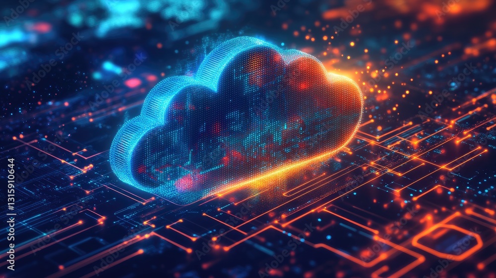 Poster multi-cloud and on-premise integration in hybrid computing solutions.