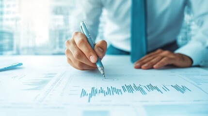 Business development team strategizes new opportunities in modern office environment