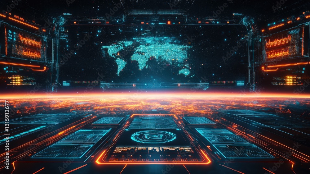 Poster transparent ai governance dashboard monitoring responsible ai deployments.