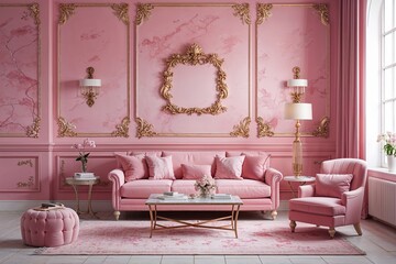 Elegant Soft Pink Background Canvas Design