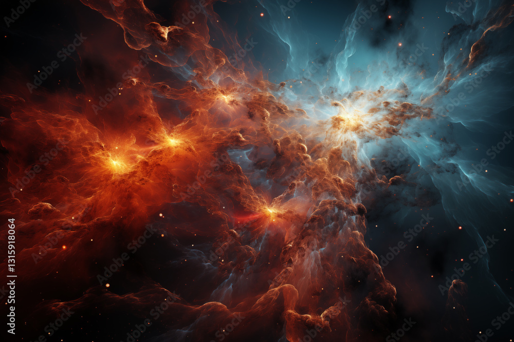 Sticker abstract background with space