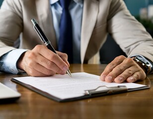 Finalizing the Contract in the Office