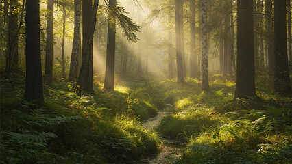 Obraz premium forest
