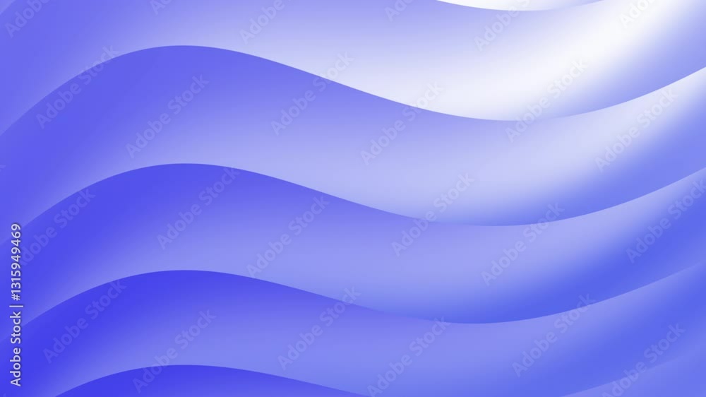 Poster abstract gradient background with dynamic motion and flowing texture in shades of blue and white, id