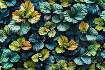 Stunning Spring Macro Photography of Intricate Leaf Patterns and Organic Foliage