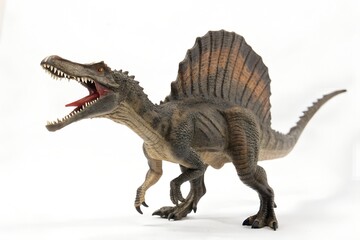 spinosaurus isolated in white