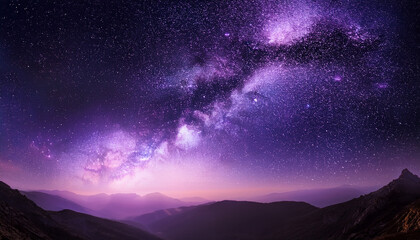 Fototapeta premium Realistic and beautiful space background