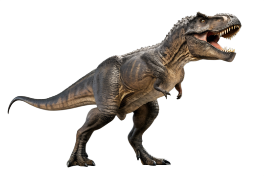tyranosaurus rex with transparent background