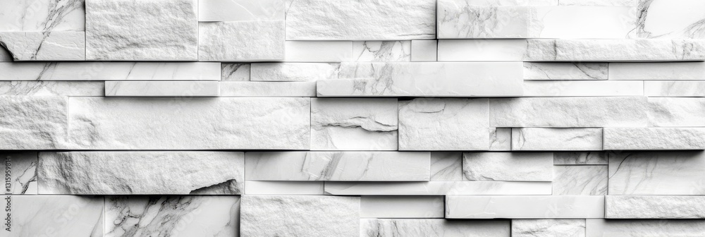 Poster a white brick wall with a textured surface, offering a simple and elegant design that fits many diff