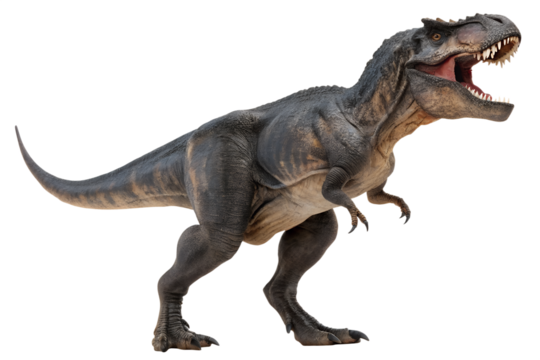 tyrannosaurus with transparent background