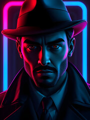 portrait of a man in a hat