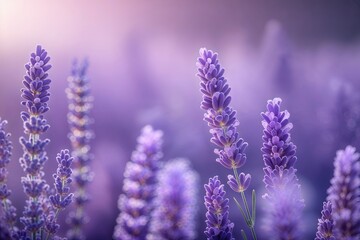 Obraz premium Lavender Gradient Soft Focus Texture for Modern Stylish Design