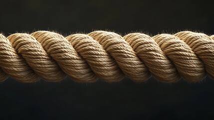 Intricate rough jute rope details pictures