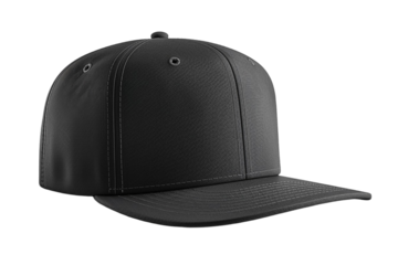 Snapback Hat Mockup Isolated on Transparent Background
