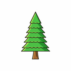christmas tree vector