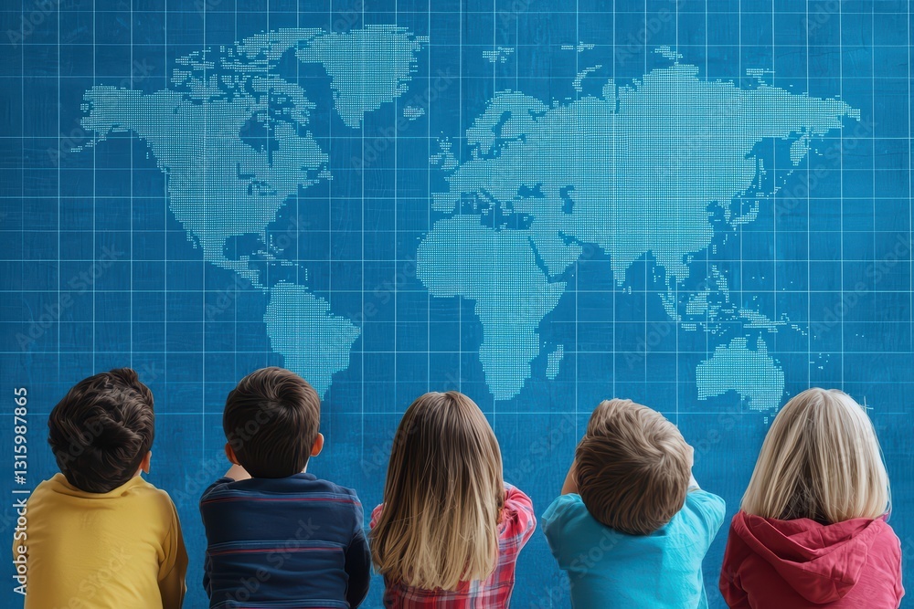 Poster Engaging Students in AI-Powered Virtual Classroom with Interactive World Map for Global Learning