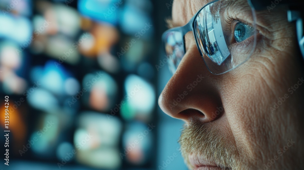Poster Cybersecurity Vigilance Immersive AI-Driven Monitoring with Advanced Analytics - Cutting-Edge Digital Surveillance for Operational Resilience and Strategic Threat Intelligence