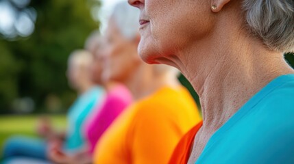 Active Aging Horizons Vibrant Wellness Revolution for 60+ Fitness - Inclusive Community Yoga Empowering Senior Vitality and Mindful Movement