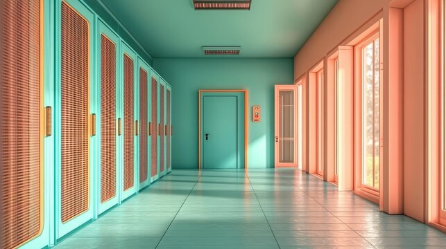 The visualization of rack systems encompasses networking and hosting solutions