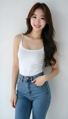 portrait of a young woman