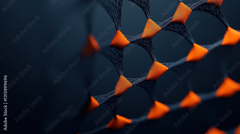 Leinwandbilder Quantum Connectivity Unleashed Next-Gen AI Neural Network Visualization - Cutting-Edge Machine Learning Innovation for Transformative Digital Intelligence