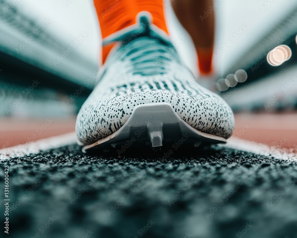 Poster Breakthrough Performance Hyper-Engineered Athletic Footwear Showcasing Next-Gen Design Innovation in Elite Running Technology and Precision Performance Dynamics