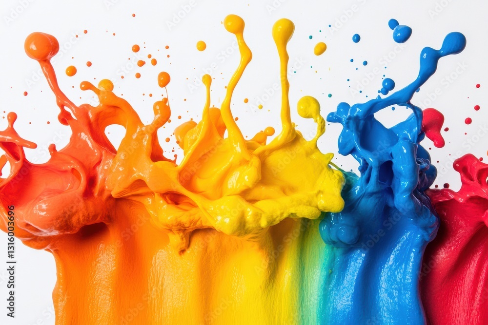 Poster Dynamic Color Fusion High-Impact Creative Liquid Art Exploring Vibrant Visual Storytelling for Innovative Design, Marketing, and Digital Content Strategies