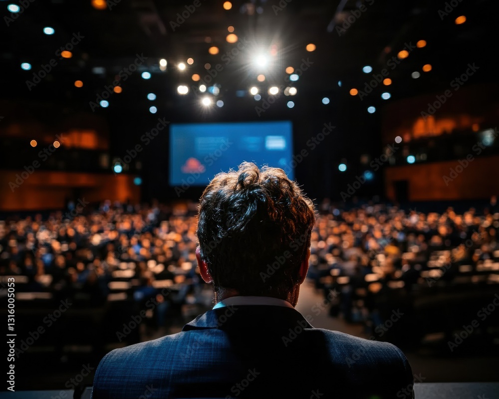 Aufkleber immersive leadership insights next-gen professional empowerment through ai-enhanced conference prese