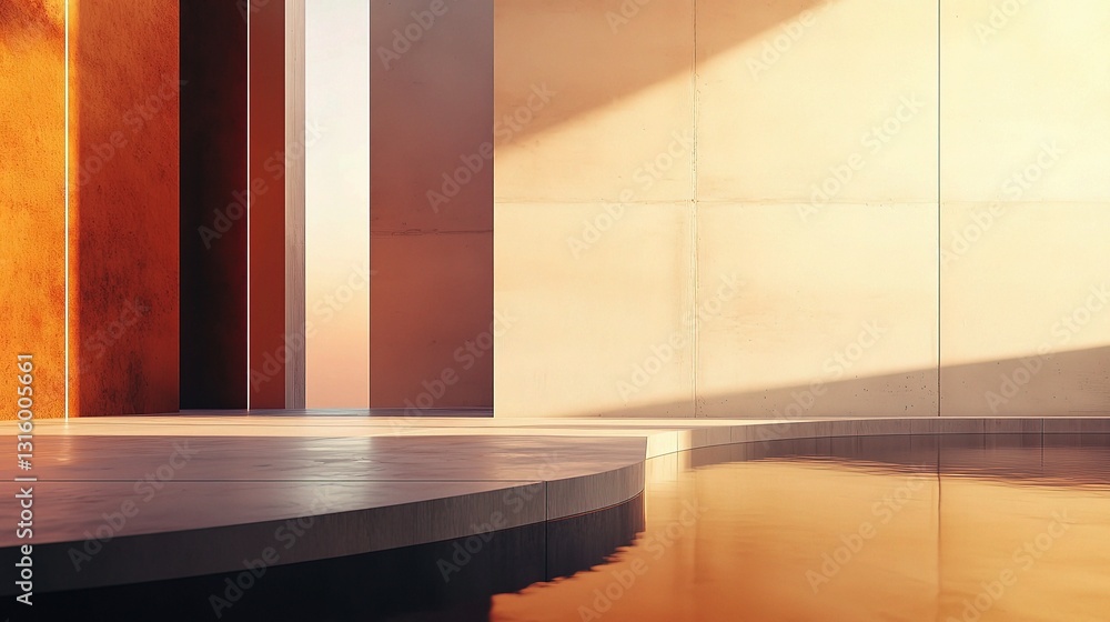 Poster clean and minimalistic abstract background for modern designs
