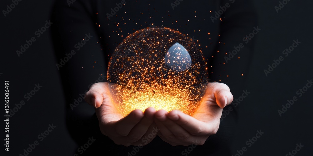 Aufkleber Quantum Future Unveiled Immersive Digital Transformation Hologram Visualizing Next-Gen AI Innovation and Data Intelligence Breakthrough for Enterprise Technology Solutions