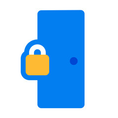 locker door flat style