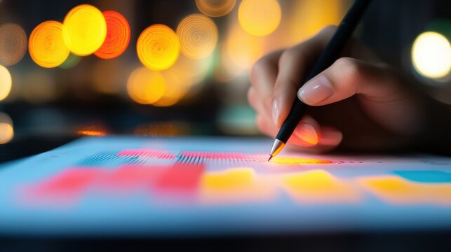 Dynamic Digital Analysis AI-Powered Data Visualization with Immersive Interactive Touchscreen Charting - Next-Gen Business Intelligence for Tech-Driven Insights