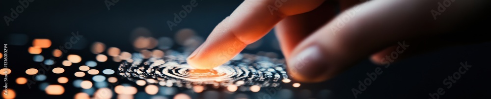 Aufkleber Cybersecurity Risk Management Interactive Digital Analytics Dashboard Revealing Precision Decision-Making in Advanced Technology Visualization