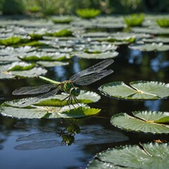 white water lily