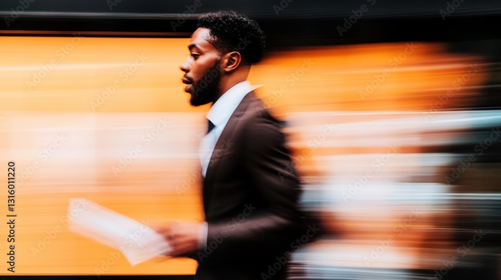 Aufkleber dynamic professional momentum high-performance corporate workflow with kinetic motion blur - next-ge