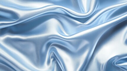 Obraz premium Soft Blue Fabric with Smooth Finish and Natural Light